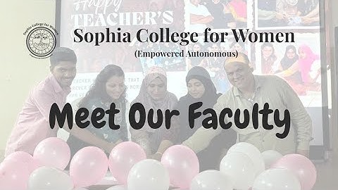 Meet the Faculty | BSc (IT) Department