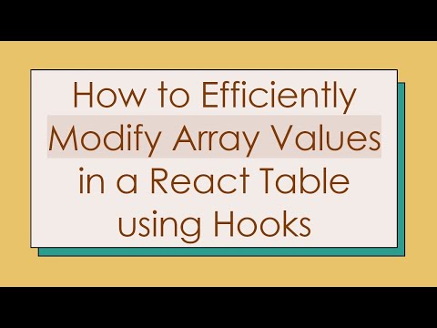 How to Efficiently
