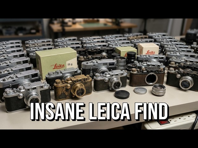 Leica camera collectible vintage analog film Germany Rare screw