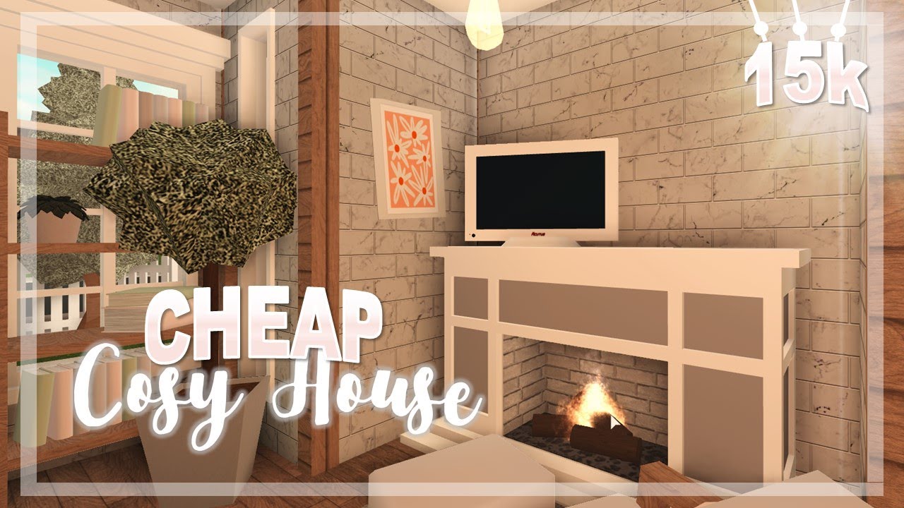 BLOXBURG Cheap Cosy house 15k House build YouTube