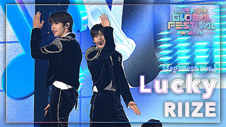 Lucky (Japanese ver.) - RIIZE｜韓国未放送シーン(미방)｜2024 Music Bank Global Festival in JAPAN (2024.12.14)