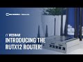Webinar - Introducing the RUTX12 Cellular Router