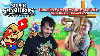 Super Smash Bros Ultimate Online Matches Part 231 #shorts Finally Reuniting on Stream Ft This B*tch!