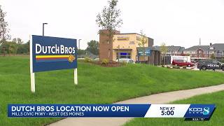 Dutch Bros opens new coffee shop in West Des Moines