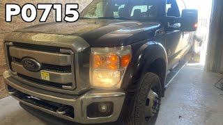 F450 INPUT SHAFT SPEED SENSOR FAULT