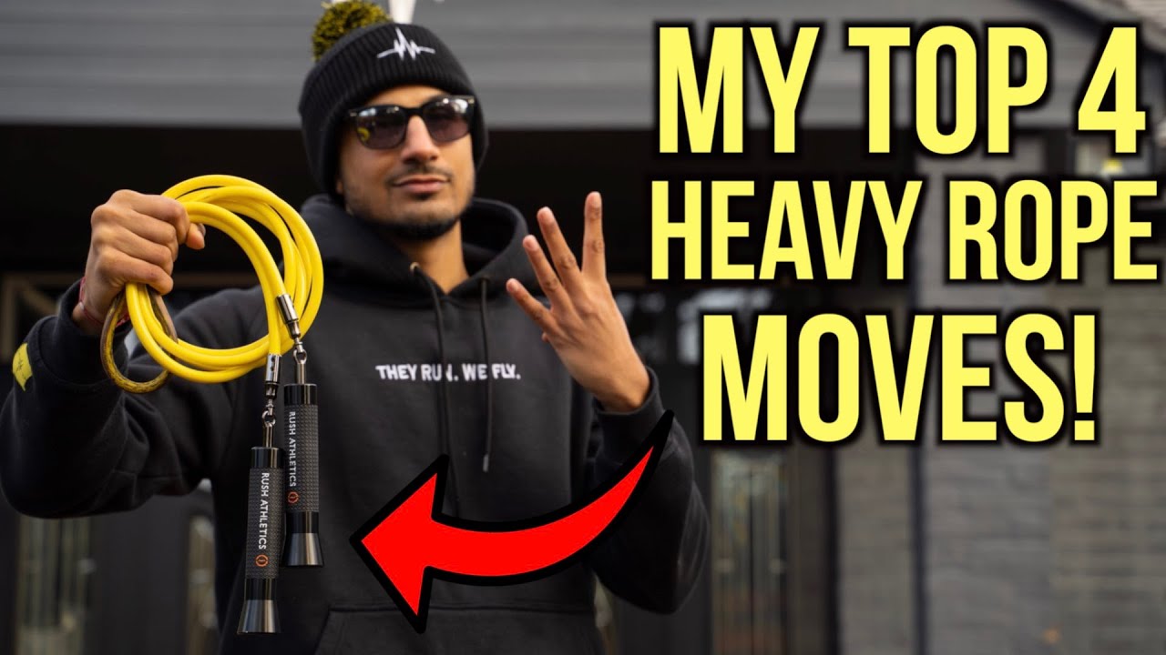 MY 4 TOP MOVES TO CRUSH YOUR HEAVY ROPE TRAINING! // Intermediate Level 