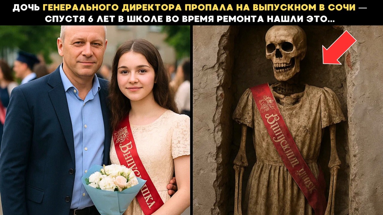 Дочь генерального директора пропала на выпускном в Сочи, спустя 6 лет в школе нашли это...