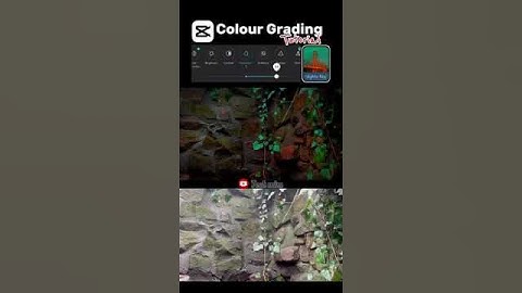 Capcut colour grading tutorial #capcut #shorts #colurgrading