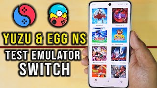 IQOO Z10 Test  Yuzu Suyu Egg NS Emulator Game Nintendo Switch Snapdragon 7S Gen 3