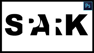Negative Space Text Effect | Photoshop Tutorial Wealth