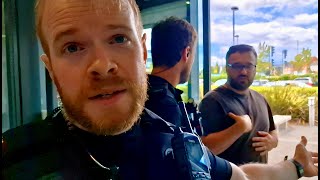 Police Officer Goes NUTS - Crazy Police Audit at Patchway Police Centre Part 2 #audit #fail #police