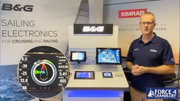 B&G Vulcan Sailing Chartplotters with SailSteer - Get all your sailing info on a single screen.