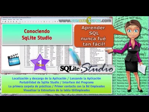 Tutorial SQLite Studio - Tema01: Conociendo la aplicación