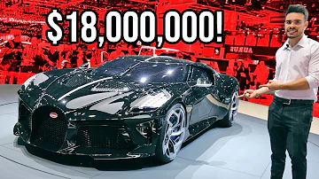 ¿Cuántos Bugatti tiene La Voiture Noire?