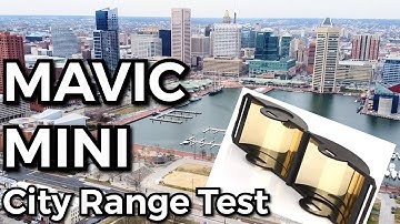 MAVIC MINI | WIFI Extender City Range Test