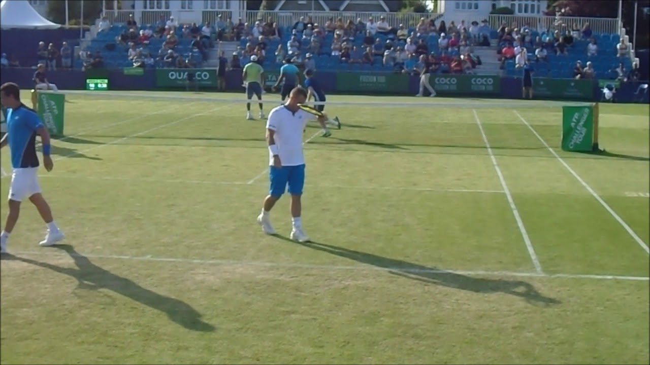 Hewitt/Bolt vs Qureshi/Sharan | Court Level Highlights | Surbiton 2018