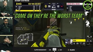 Scump reacts to Hydra shooting the WORST Teams bodies (Major 2)