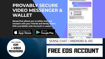 P2P CHAT | POWERED BY EOS | SENSE CHAT