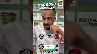 Misli.Com Golden League Ankara /GÜLÇİMEN FK/MAÇ SONU GÖRÜŞLERİ #shorts #halısaha #football #ankara