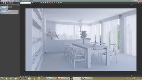 VRAY 3.4 FOR SKETCHUP. CÁCH TẠO VẬT LIỆU RÈM XUYÊN SÁNG.