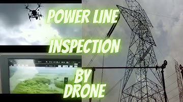EHV (Extra High Voltage) Power Transmission Lines Patrolling And Inspection By Drone Technology