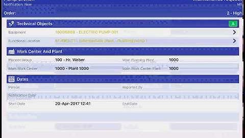 Unvired Mobile Application to Create Notifications in SAP