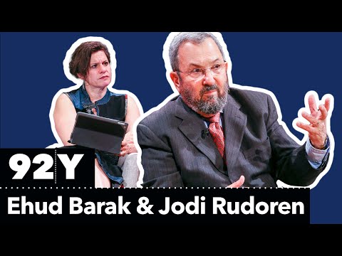 Ehud Barak in Conversation with Jodi Rudoren