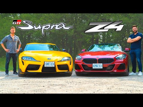 2020 Toyota Supra vs BMW Z4 M40i // Attack Of The Clones