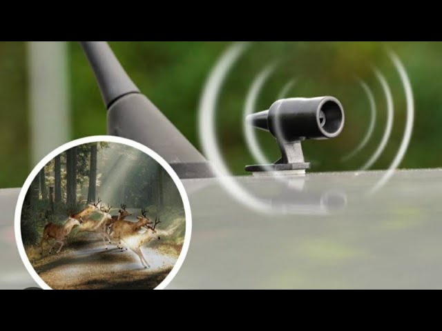 Deer Whistle for Car - Emits ultrasounds and helps prevent