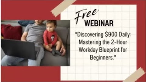 $900 Passive Daily - Learn the 2-Hour Workday Blueprint For Beginners!