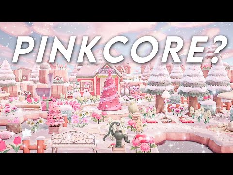 🌸 PINKCORE 🌸 A fairy wonderland island tour | Animal Crossing New Horizons