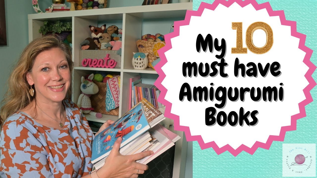 10 книг по амигуруми, которые обязательно нужно иметь. #вязаниекрючком #амигуруми #вязаниекрючком...