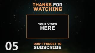Top 10 Free Outro Template for YouTube Videos (After effect) Top 10 Free Outro Template for YouTube Videos (After effect)