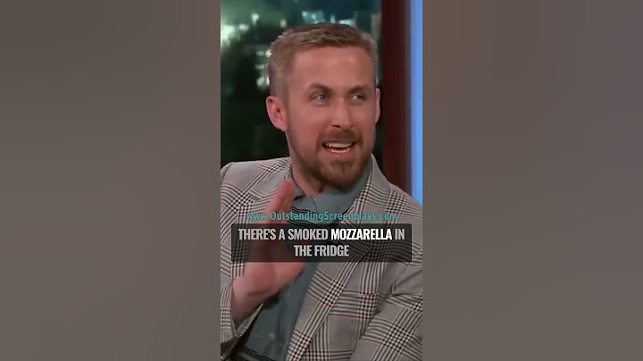 Ryan Gosling on his Mom getting Married