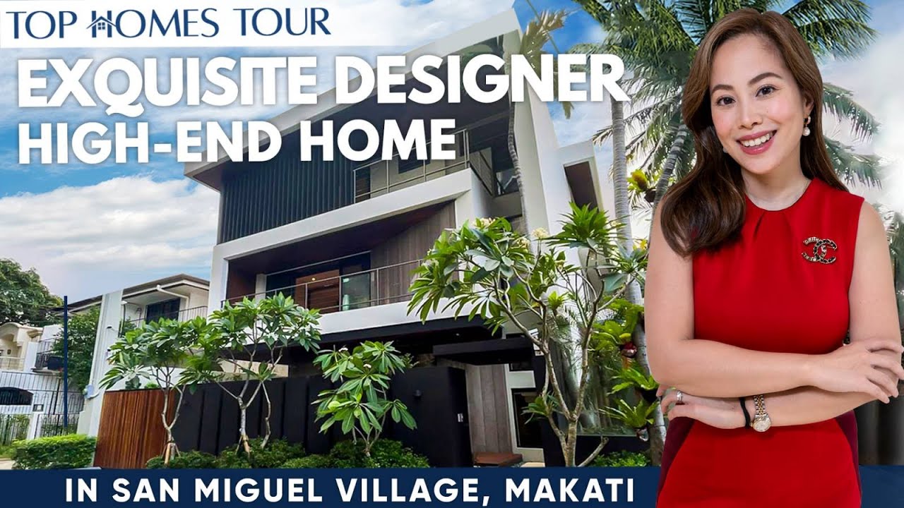 Великолепная отделка! Великолепный дом с участком на продажу в деревне Сан-Мигель, Макати-Сити • ...