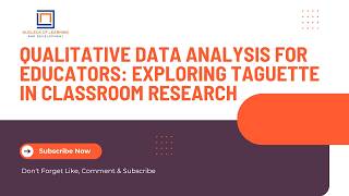 Qualitative Data Analysis for Educators  Exploring Taguette in Classroom Research|NLD screenshot 3