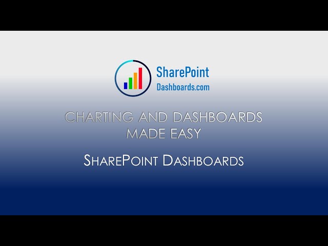 microsoft sharepoint dashboard