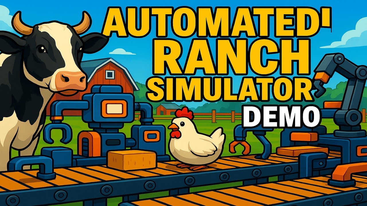 Automated Ranch Simulator Demo Gameplay 🎮 | First Look & Farm ...