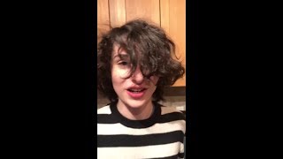 Finn Wolfhard making Flanders Hot Chocolate