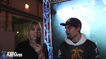 Fnatic Devilwalk Interview at DreamHack Winter $250,000 CS: GO Championship