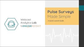 EngageRocket Analytics Lab Pulse Surveys