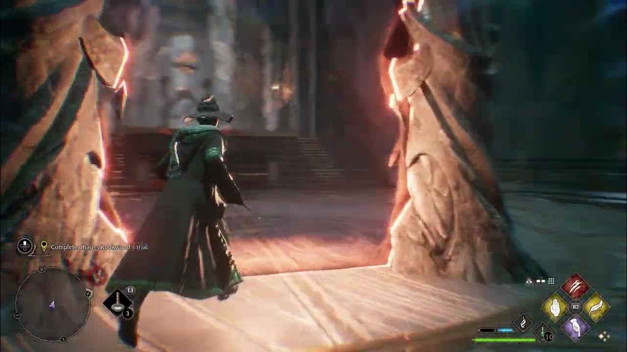 Hogwarts Legacy Charles Rookwood's Trial Archway Puzzle 3