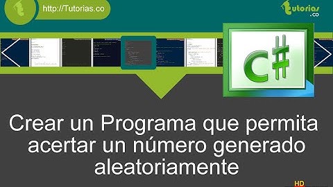 ciclo for – visualStudio c# (acertar un numero aleatorio)