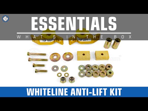 Whiteline Subaru 02-07 WRX/STI Anti-lift Kit- Whats in the Box?