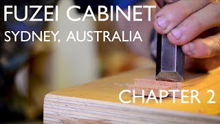 Fuzei Cabinet Chapter 2 - Traditional Woodworking Project