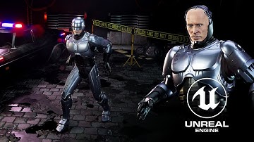 RoboCop - Animation and Rigging - Unreal