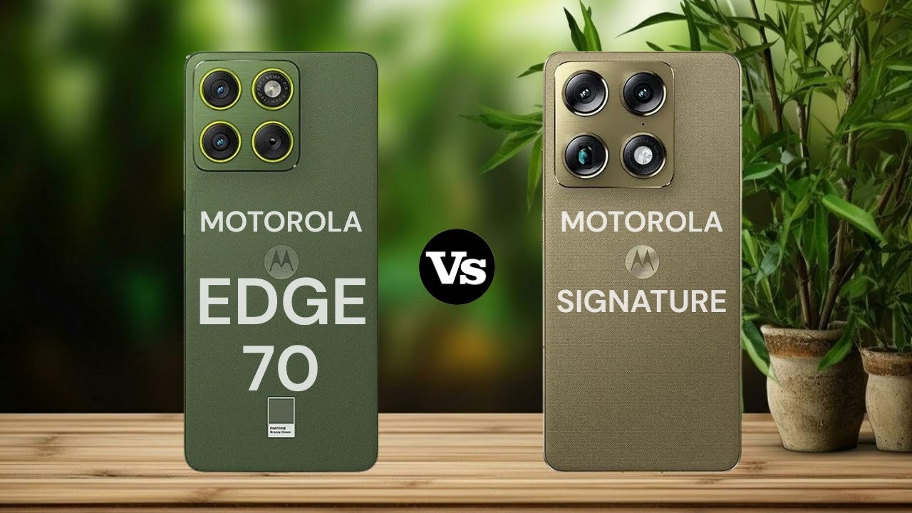 Motorola Edge 70 Vs Motorola Signature | Full Comparison | SB Tech