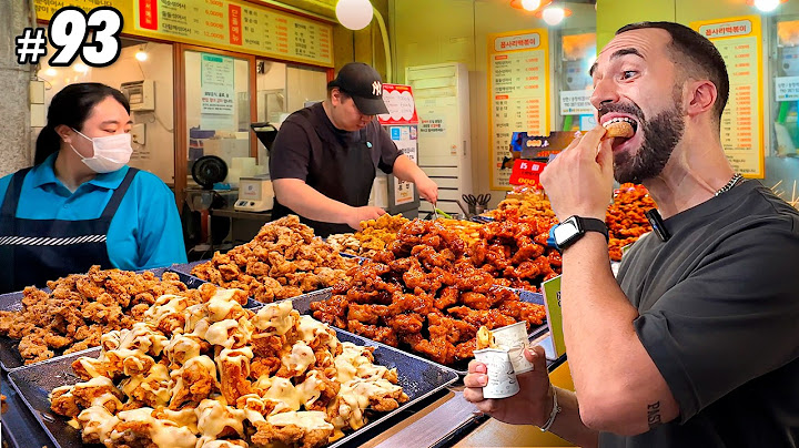 100 Horas Comiendo COMIDA CALLEJERA en COREA del SUR l Barata, Cara y Secreta