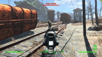 Fallout 4 GTX 970 Gameplay FPS Test  (no V-Sync)