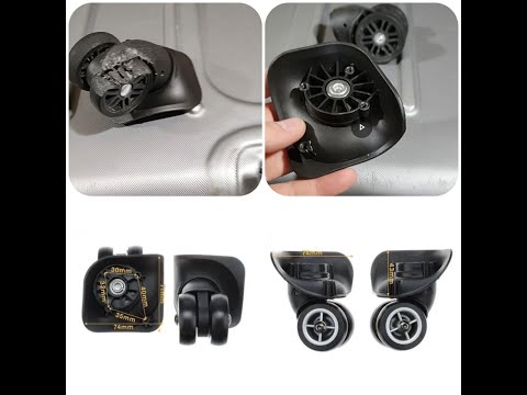 Колеса для валізи/ пара/1246 (74х71), видео 3